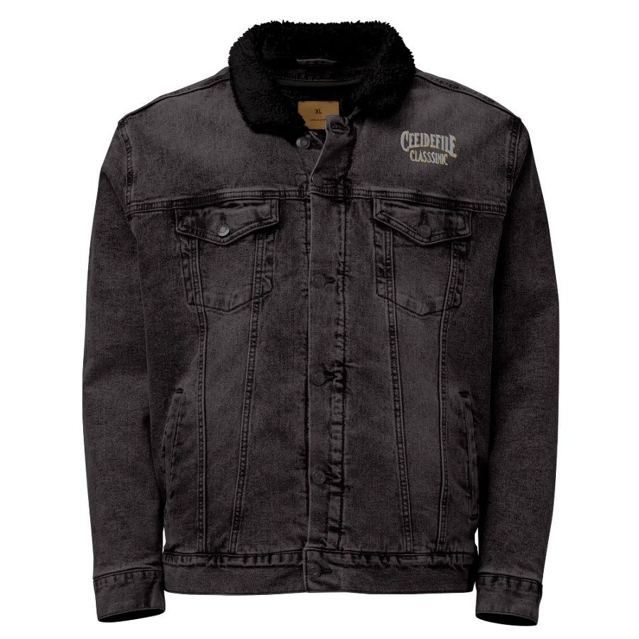 CEELDEFLE CLASSINIC Unisex Sherpa Denim Jacket product image (1)