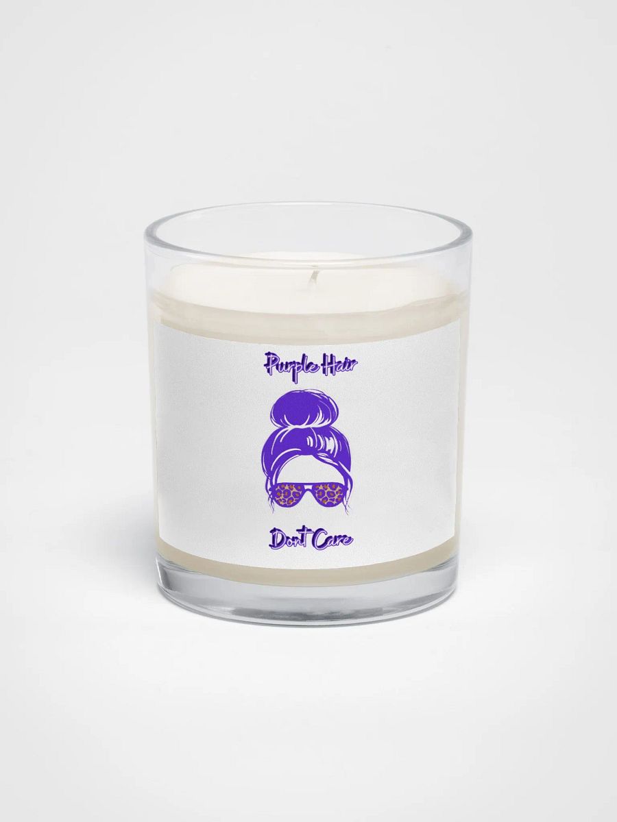 Purple Hair, Don't Care Soy Wax Candle product image (1)