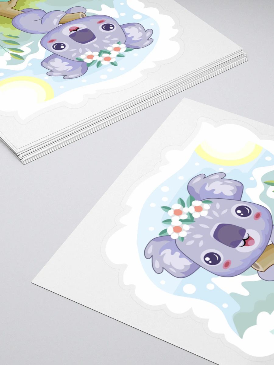Joyful Koala Kiss Cut Stickers product image (4)