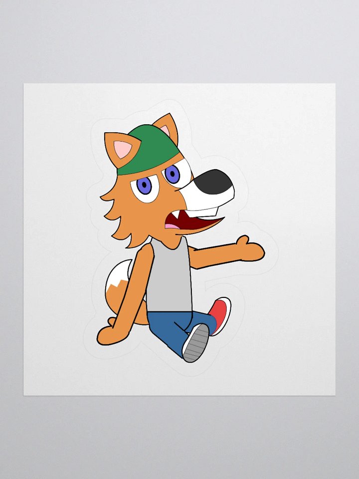 Dusty Tank Top Sticker product image (1)