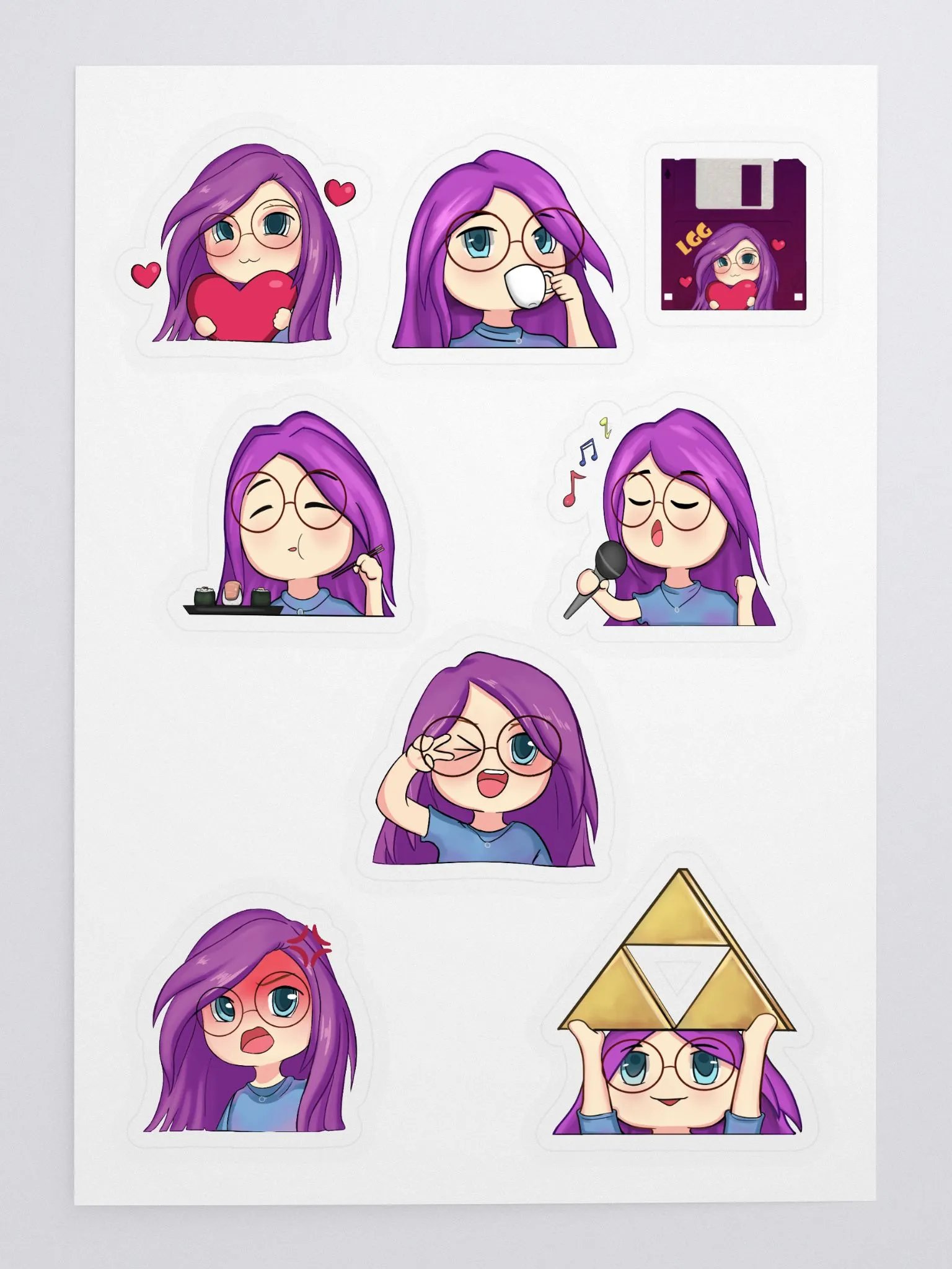 LGG Emote Collection Stickers product image (3)