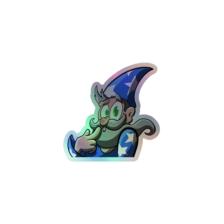 Seduce the Wizard Holographic Sticker product image (1)