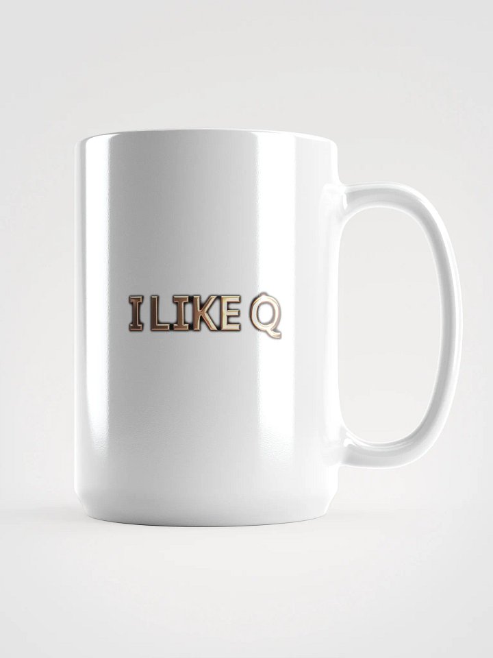 I Like Q - White Glossy Mug product image (1)