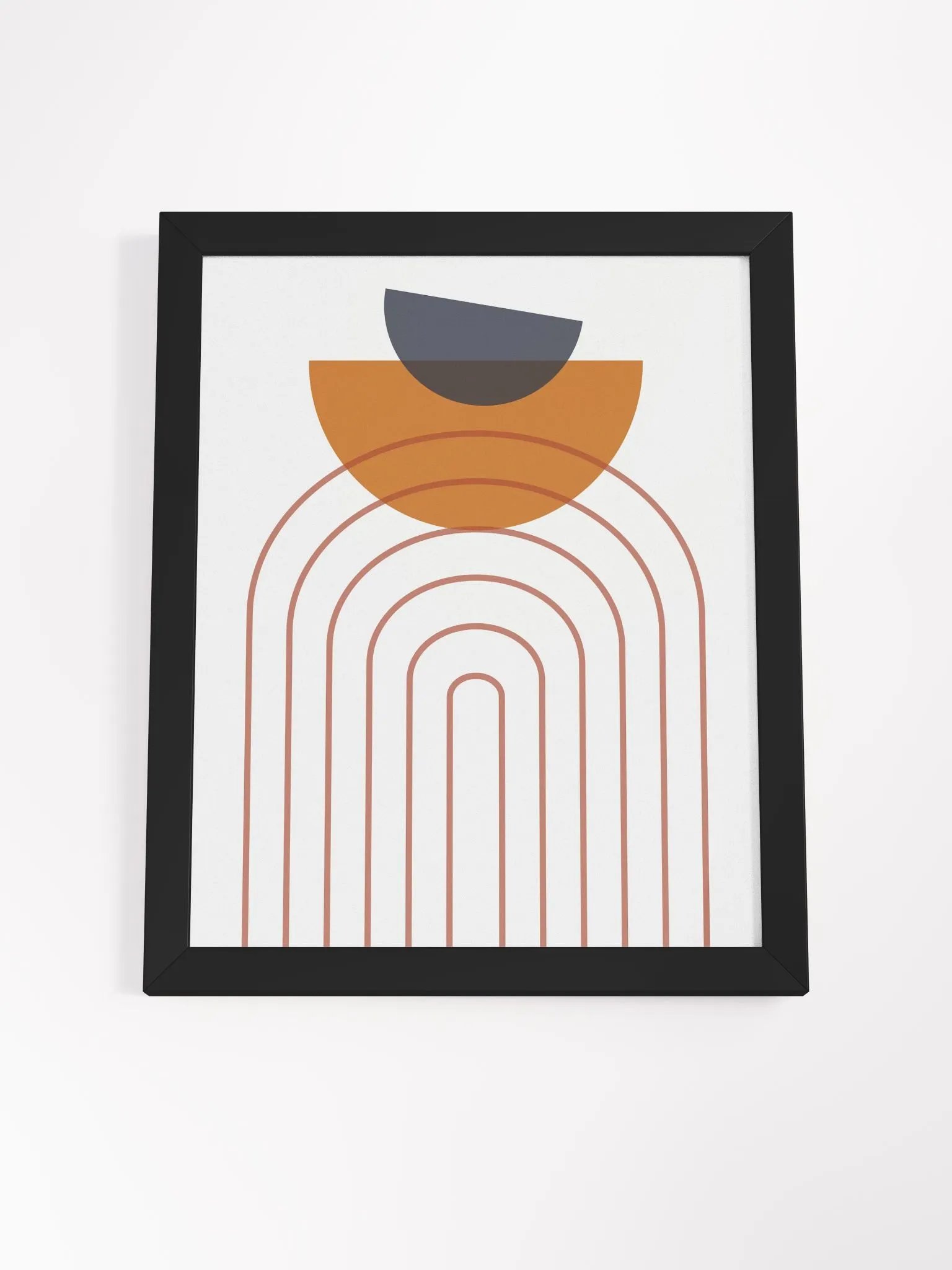 Geometric Harmony Framed Poster product image (56)