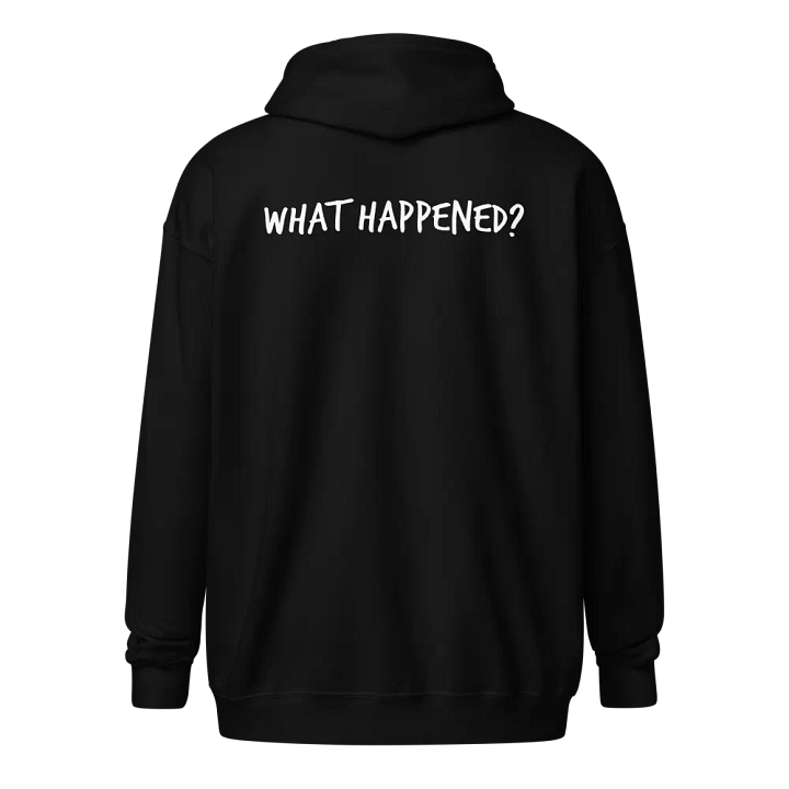 What Happened zip hoodie product image (1)