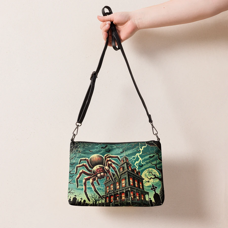 Giant Spider Haunted House Crossbody Bag - Spooky Purse product image (17)