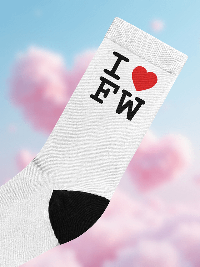 I ❤️ Fourthwall Socks product image (2)
