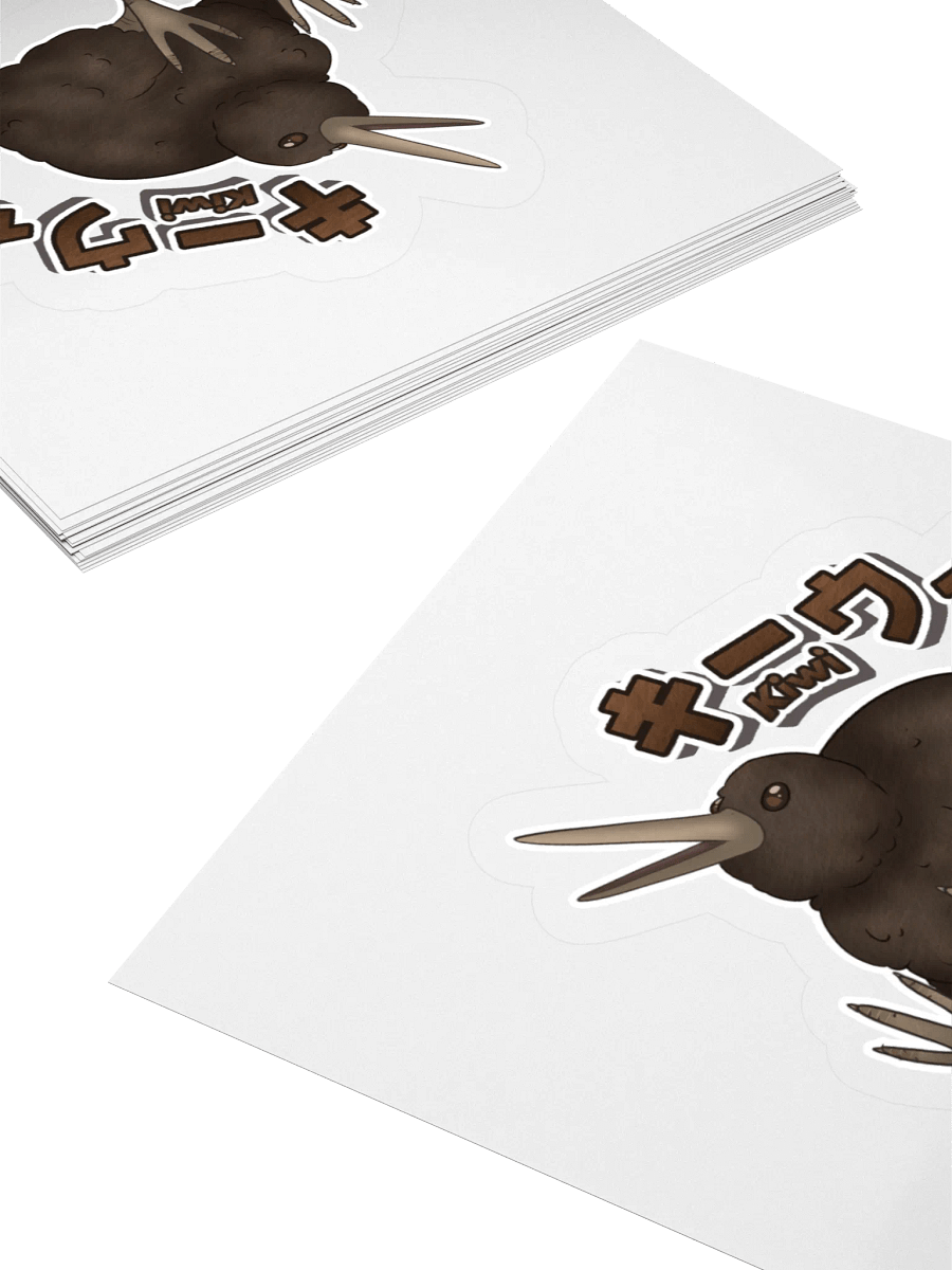 Kiwi Bird Kiss Cut Stickers product image (11)