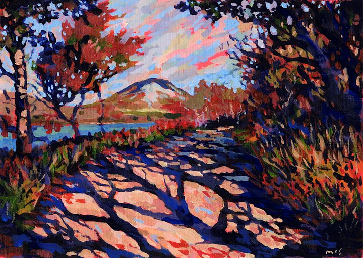 250809 Mount Errigal. Original Artwork product image (1)