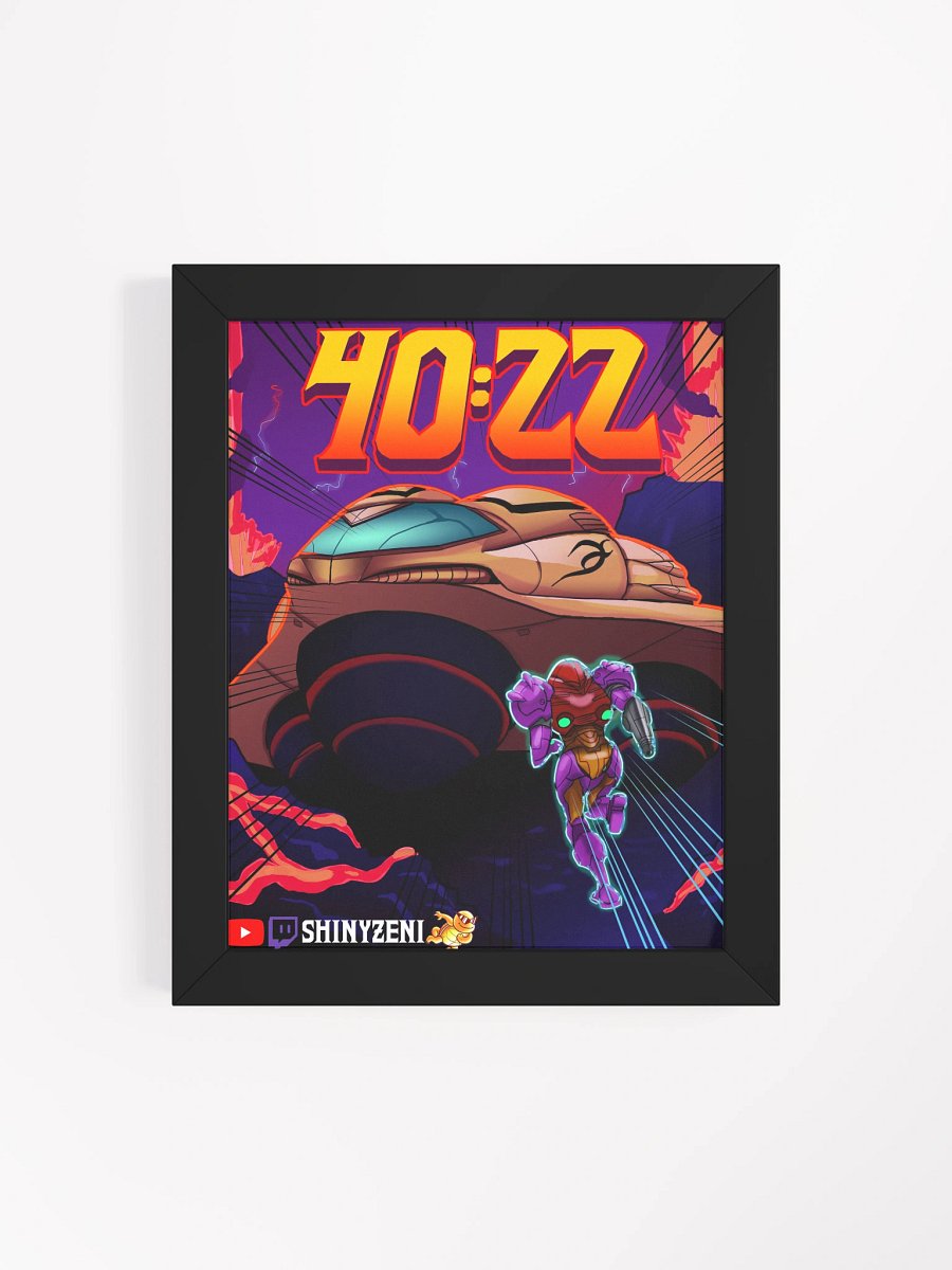 Any% WR Illustration Framed Poster product image (12)