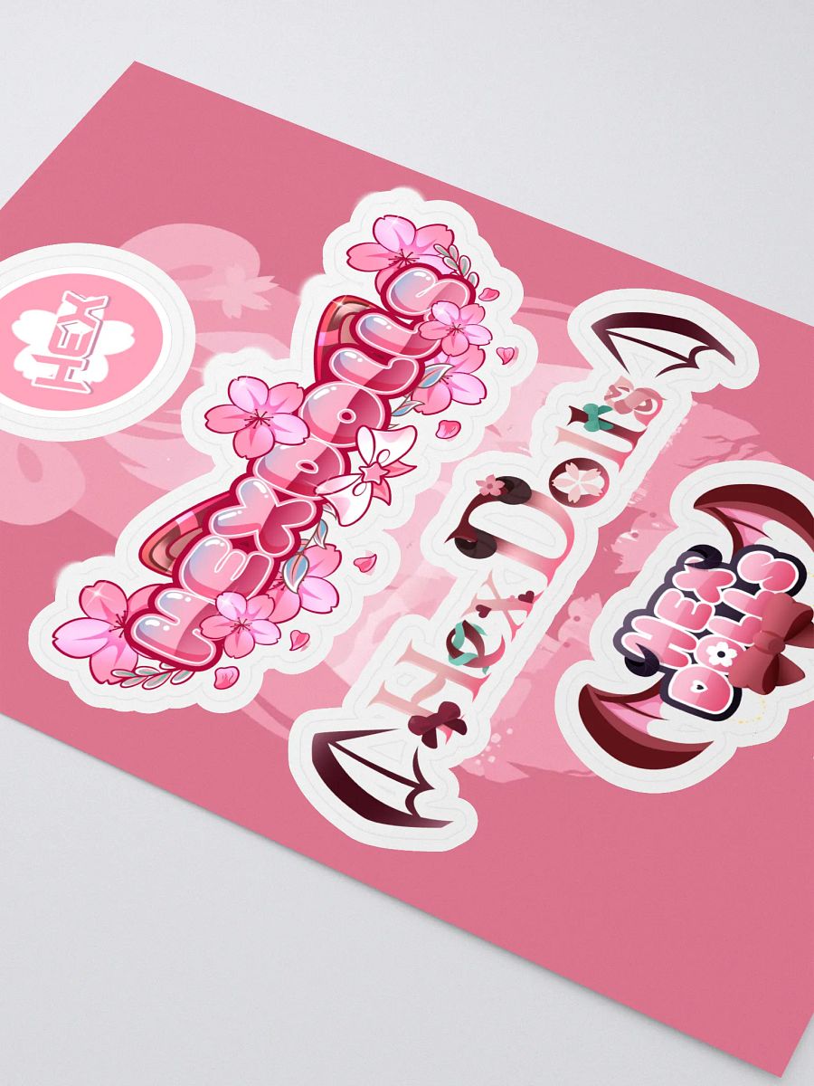 Evolution of Hex Logo Stickers product image (3)