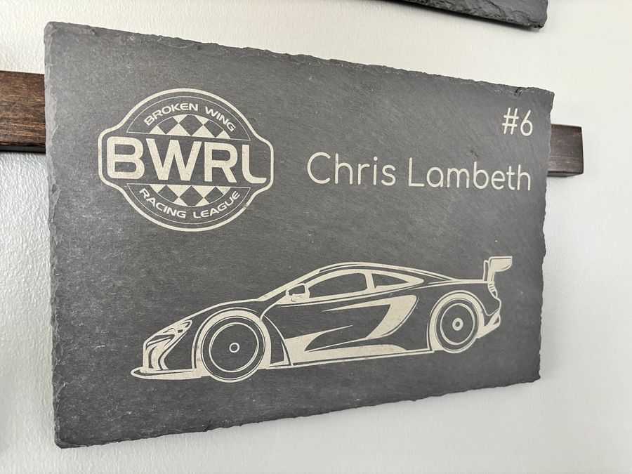 Custom GT3 Slate Plaque product image (6)