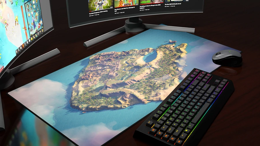 Ape Atoll | Premium Wide OSRS Desk Mat product image (2)