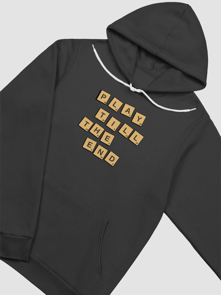 Maccagames hoodie play till the end product image (4)