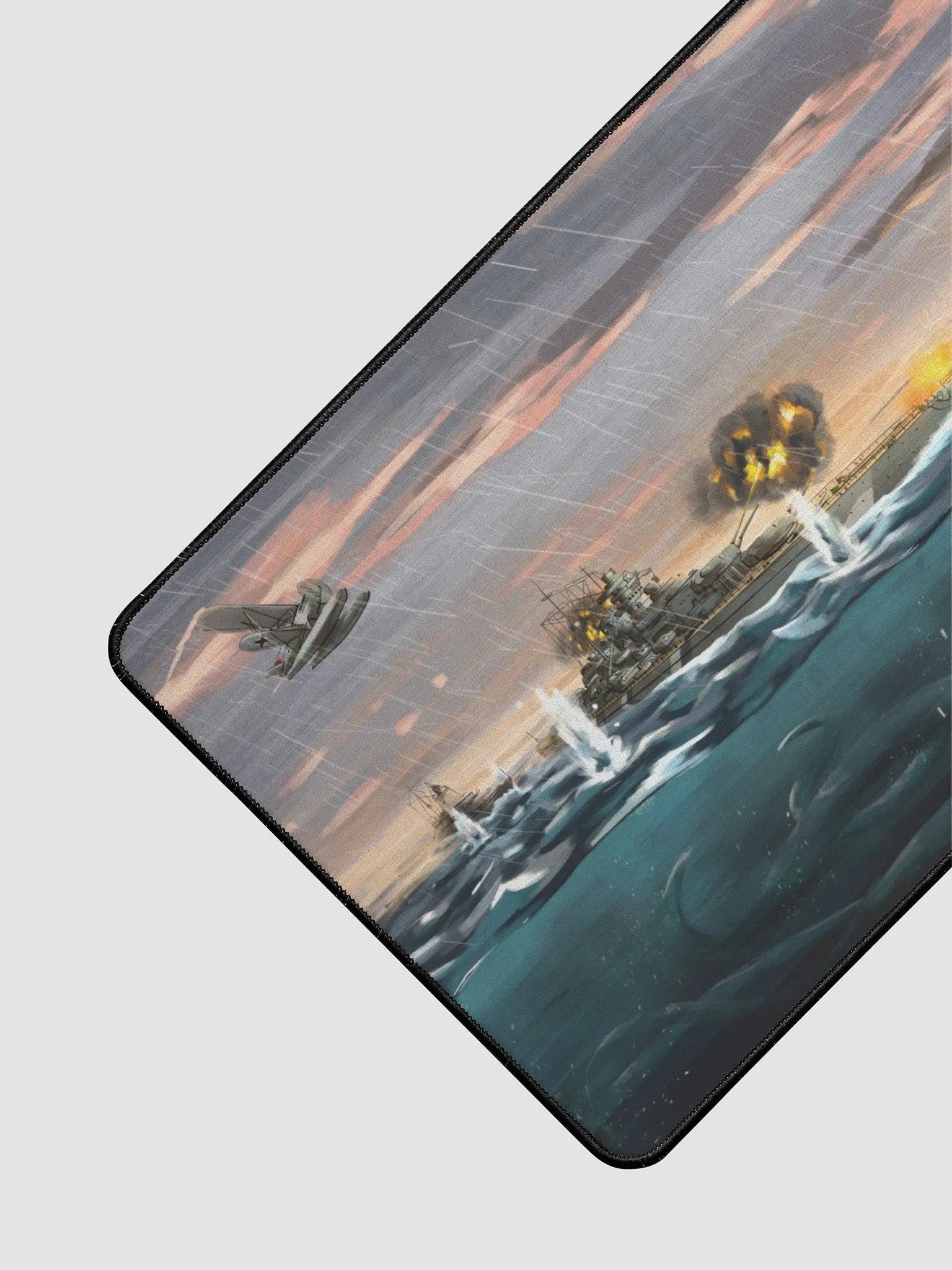 Sea Battle Mouse-mat product image (2)