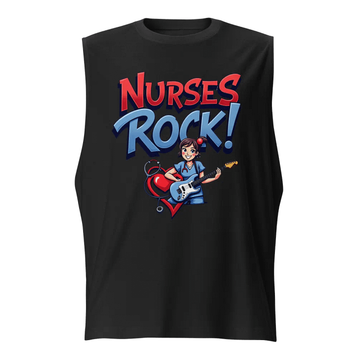 Rockstar Nurse Muscle Tank product image (1)