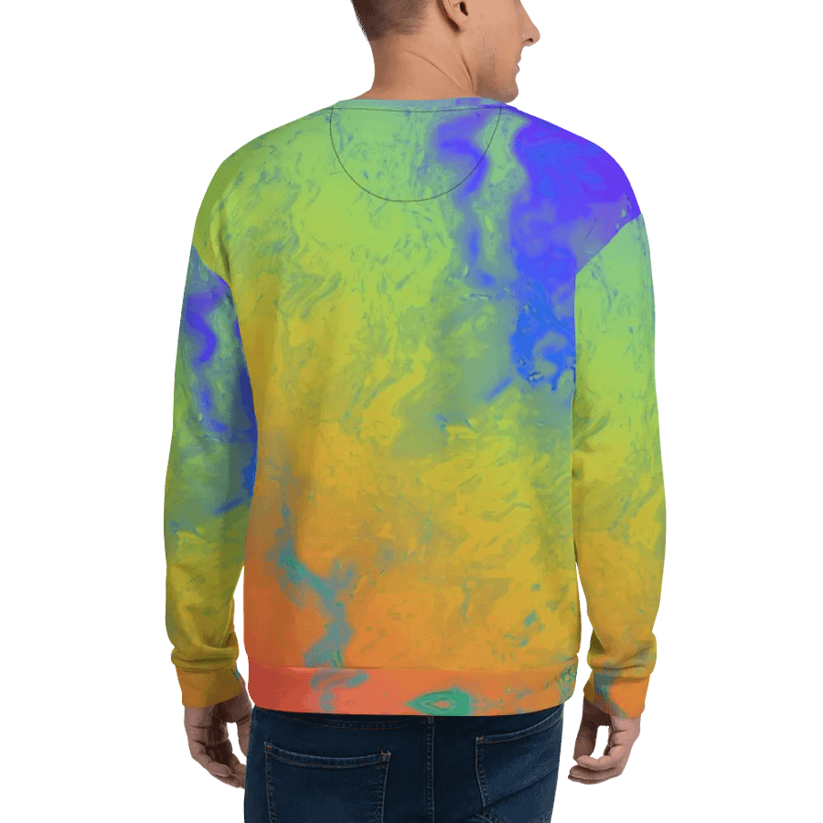 Rainbow Abstractions Unisex Sweatshirt product image (9)