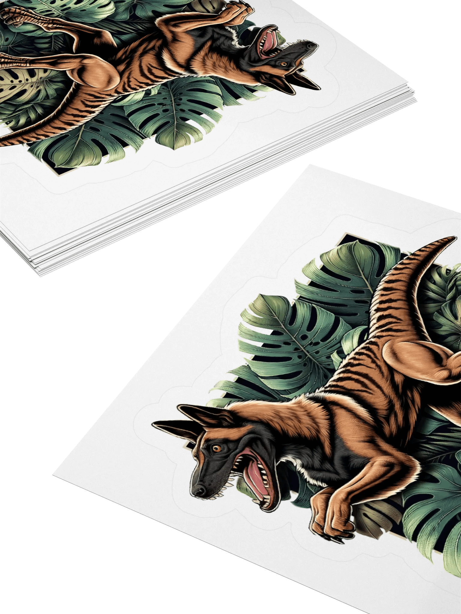 Velociraptor Dutch Shepherd K9 Sticker product image (4)