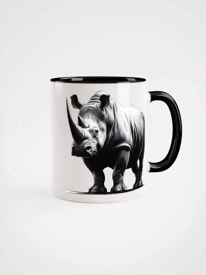 African Wild Rhino Ceramic Mug product image (1)