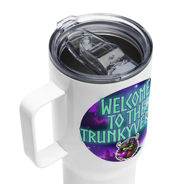 Welcome to the TNKYVS v5 travel mug w/handle product image (1)