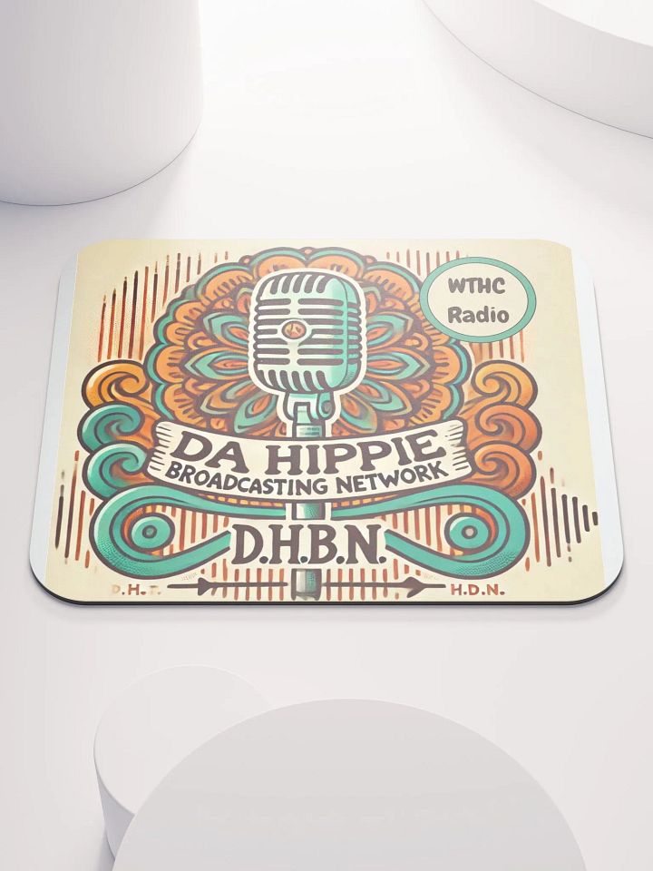 Da Retro Mic Mouse Pad product image (1)