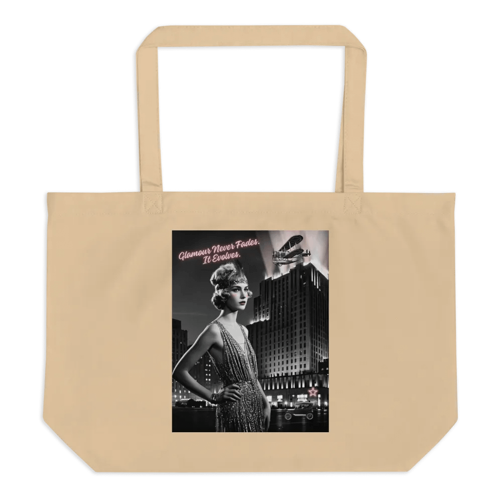 Glamour Never Fades, it Evolves - Organic Cotton Tote product image (3)