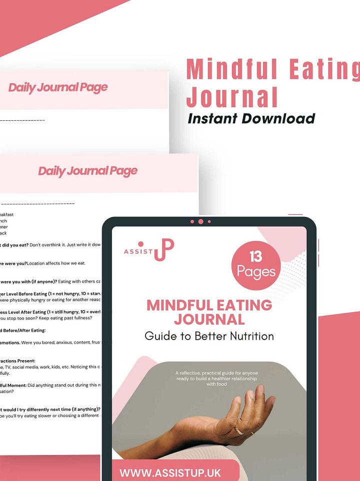 Mindful Eating Journal product image (2)