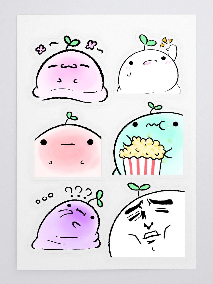 [Moods of Squish] Stickers product image (3)