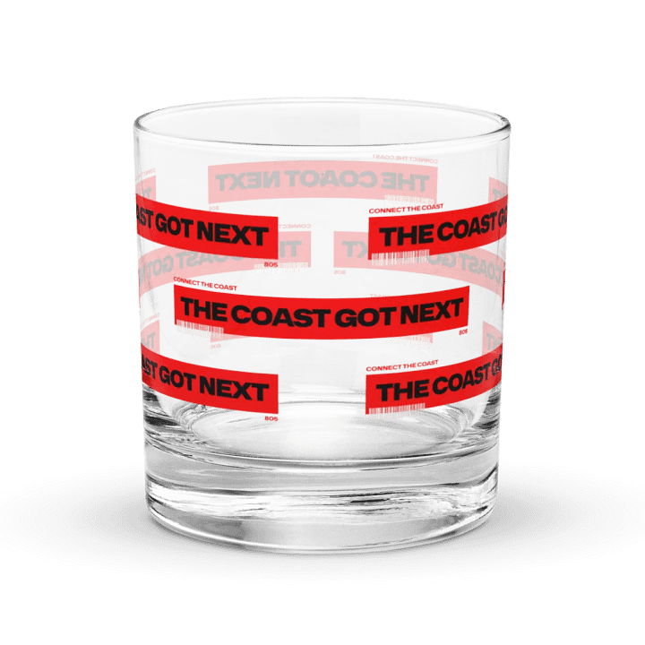 The Coast Got Next: Whiskey Tumbler product image (1)