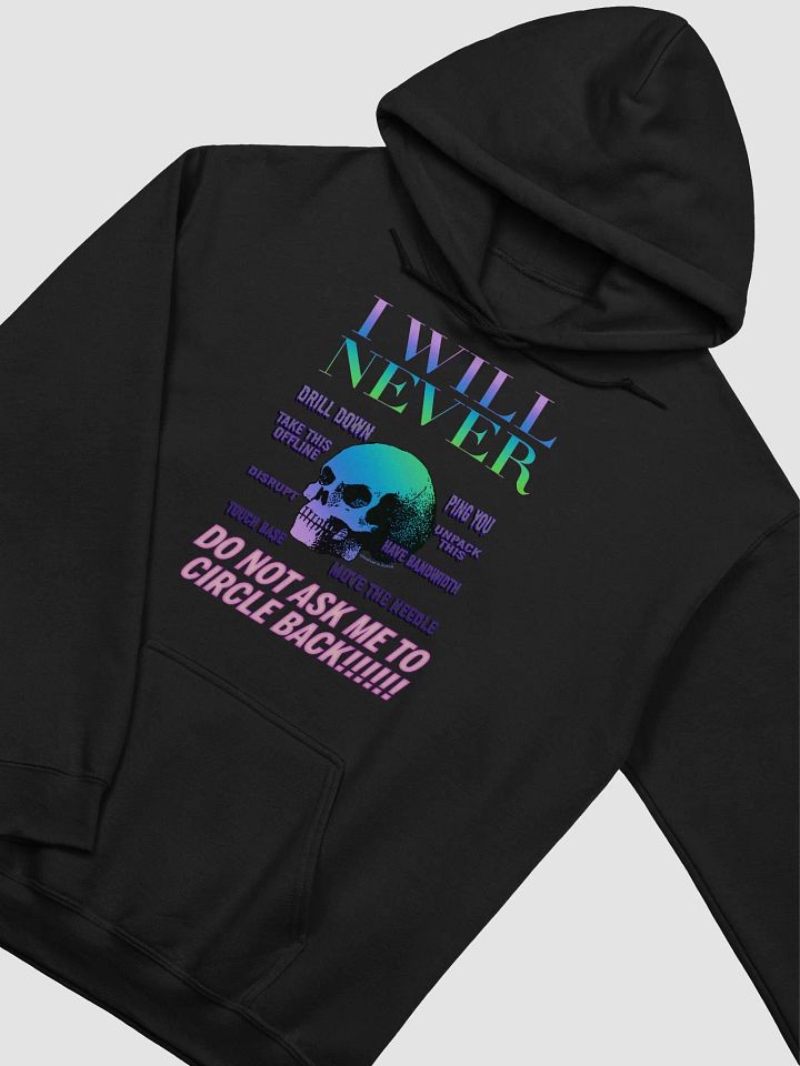 CIRCLE BACK HOODY product image (2)