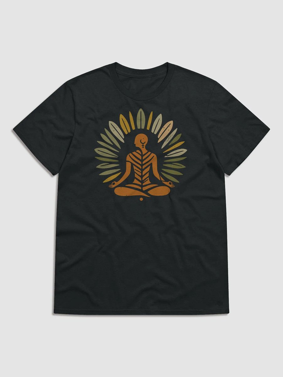Zen Leaf Meditation Tee | Ancient Wisdom Meets Boho Style product image (3)