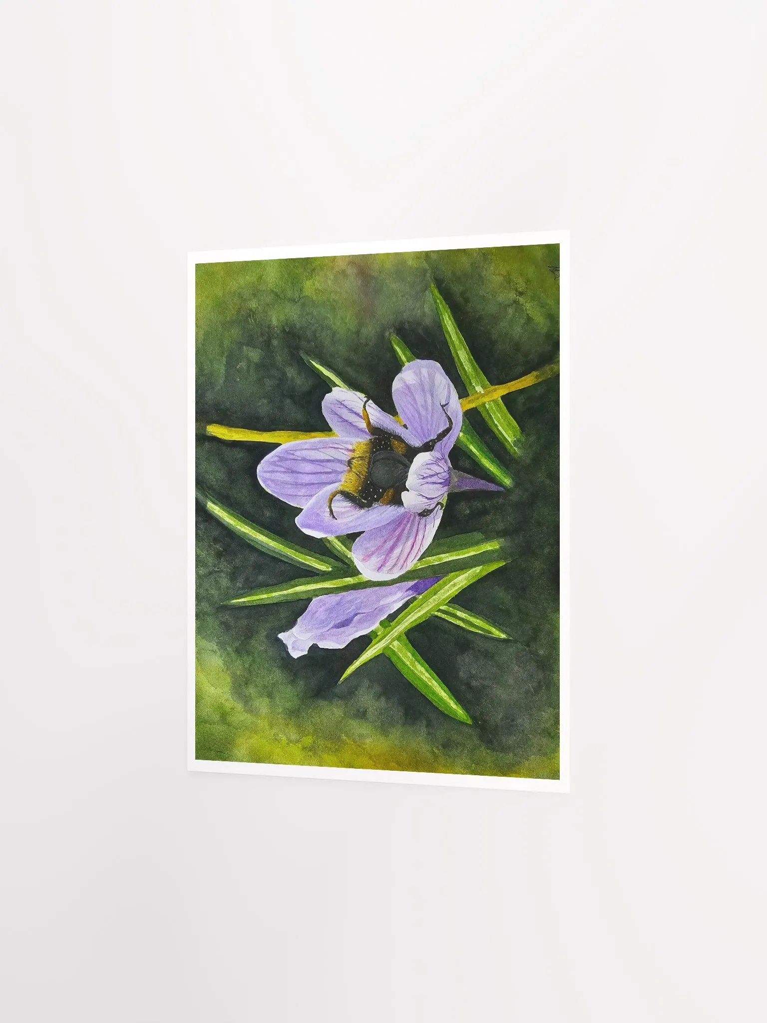 Bumbledore - the pollen drunk bee - print product image (4)