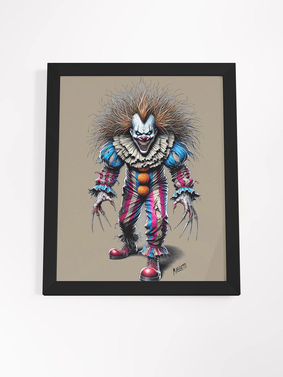 FREAKO the Clown Framed Matte Poster product image (4)