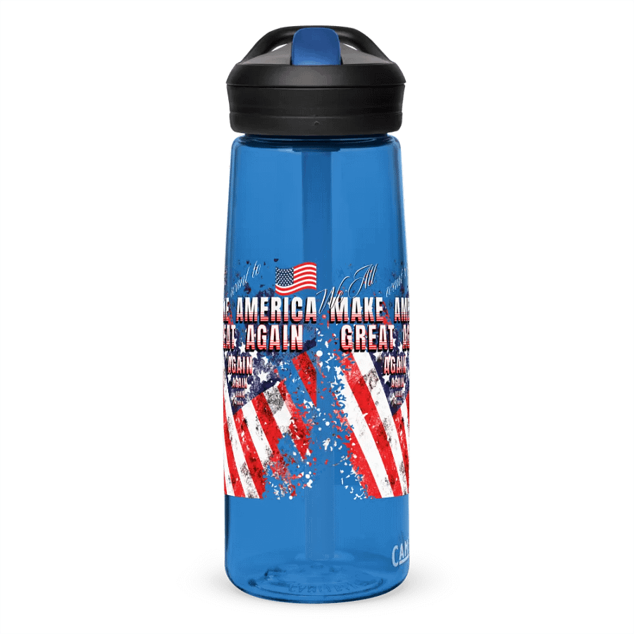 Patriotic Pride Sports Water Bottle for moms dads friends product image (2)