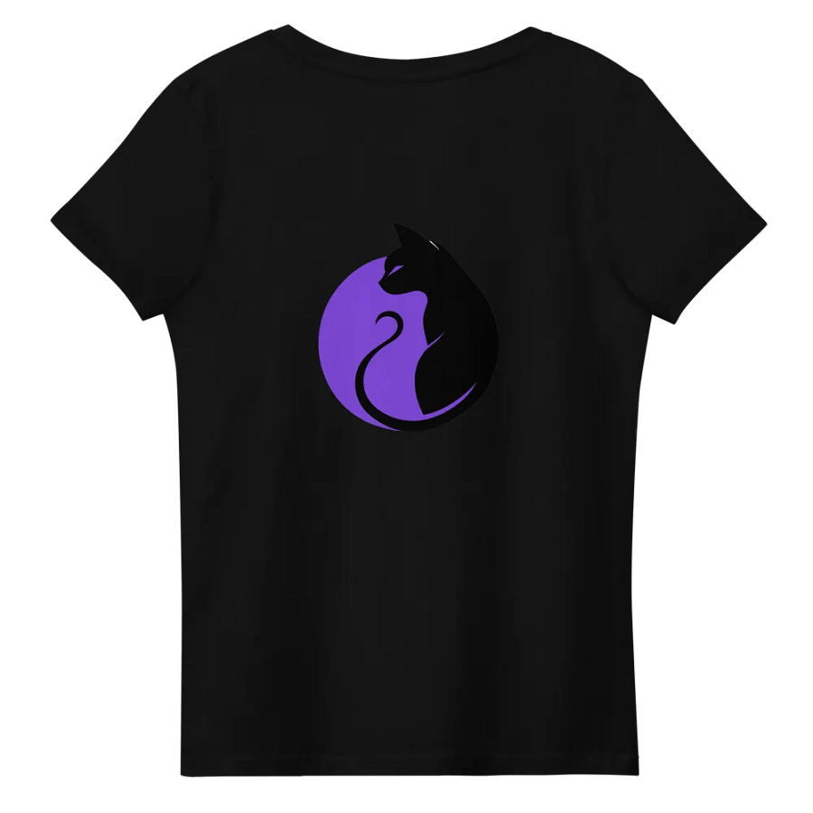 KawaiKitten Fitted Black Tee product image (3)