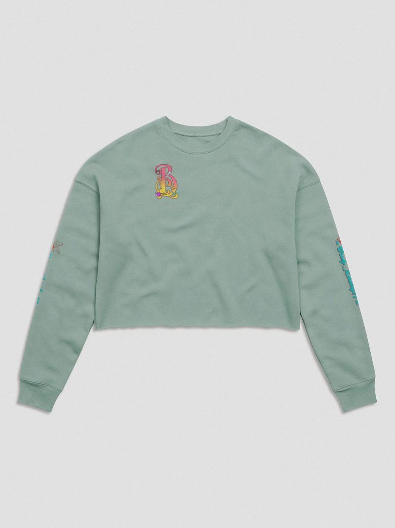 Bug-Lady Cropped Swag Sweater