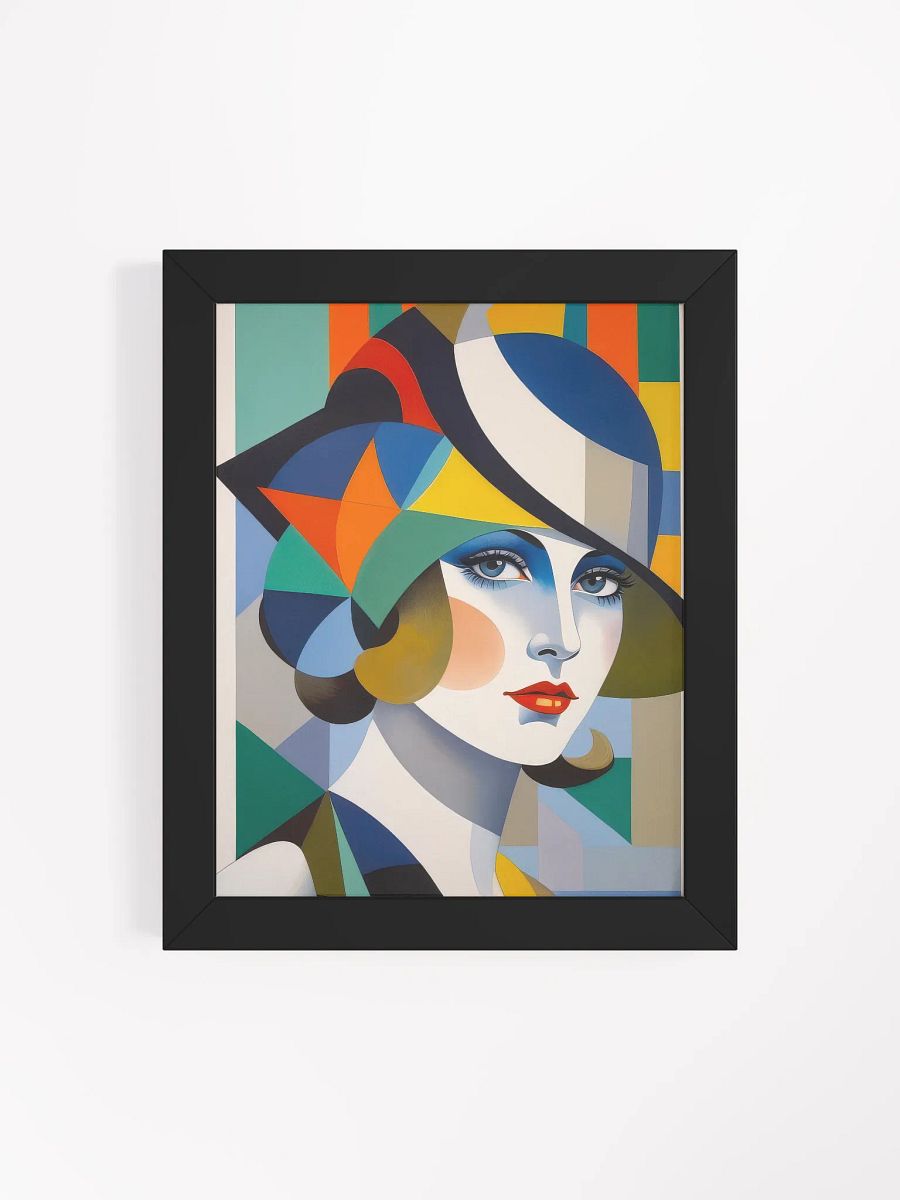 Vibrant Betty - Flapper Girl - Wall Art - Framed product image (30)