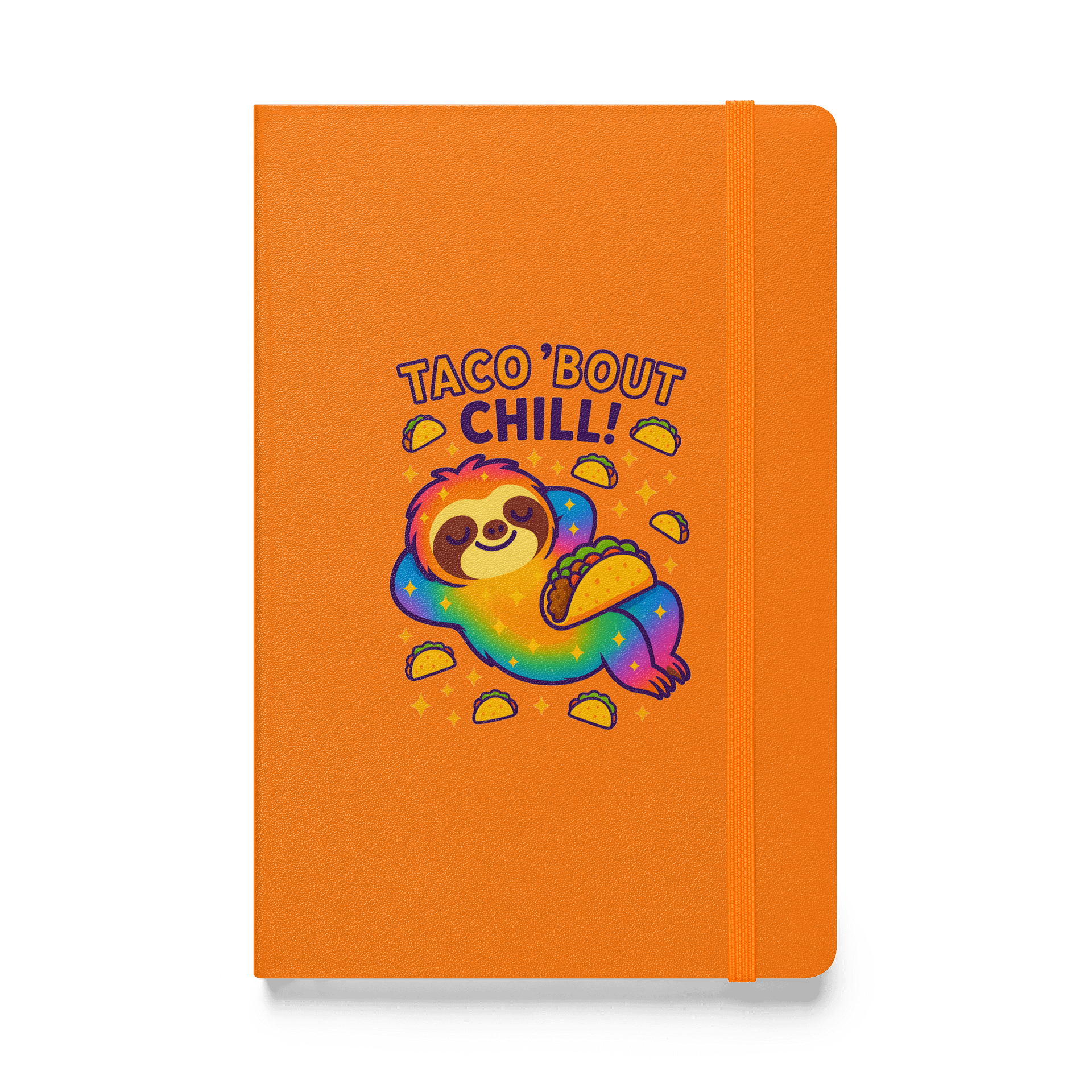 Taco 'Bout Chill – Funny Sloth Taco Journal | Sloths Having Snacks Collection product image (1)