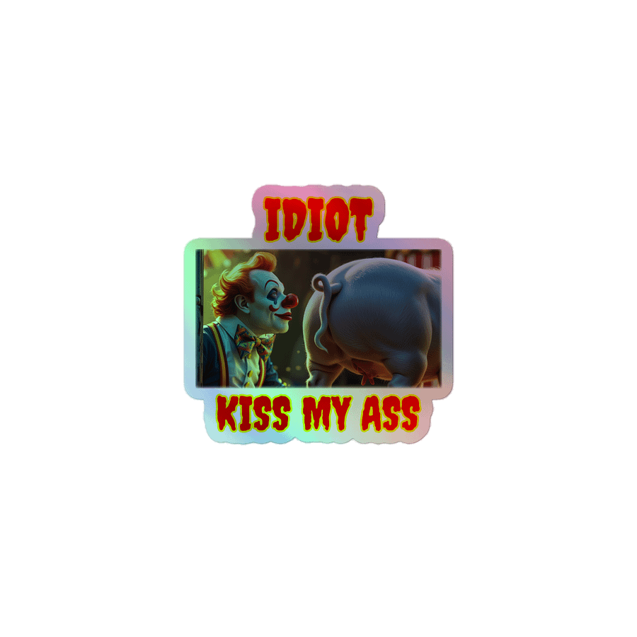 Idiotic Encounter Holographic Sticker Set product image (1)