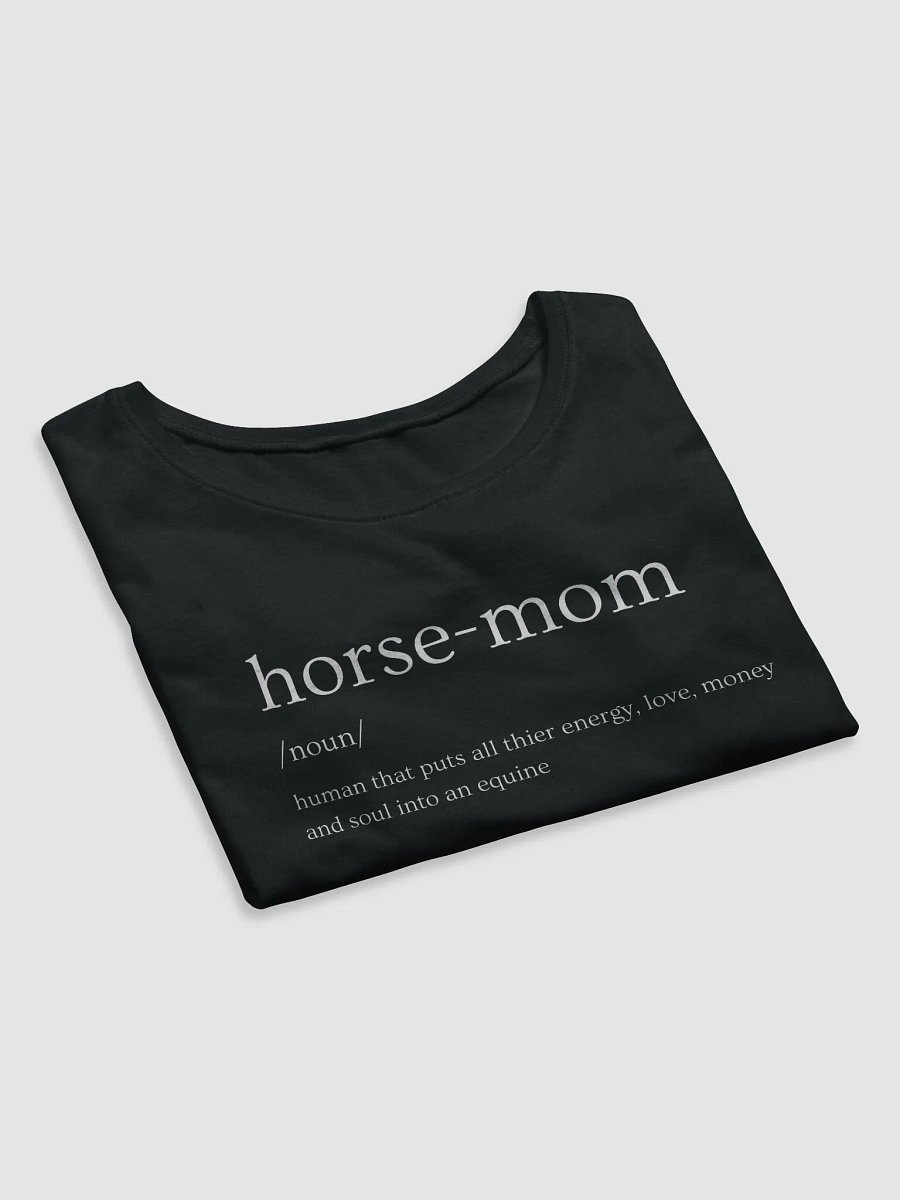 Horse-Mom Women's Crop Tee product image (7)