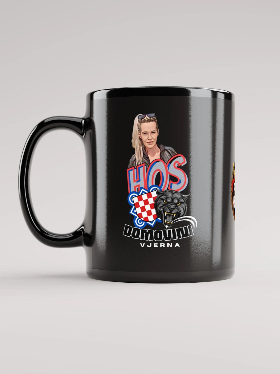 Patriotic Shield and Sunglasses Mug HOS Domovini Vjerna product image (6)