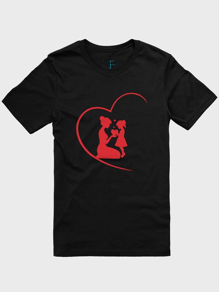❤️ Mother & Daughter Silhouette Tee | Bella+Canvas Unisex Shirt | Limited Mother’s Day Edition product image (1)