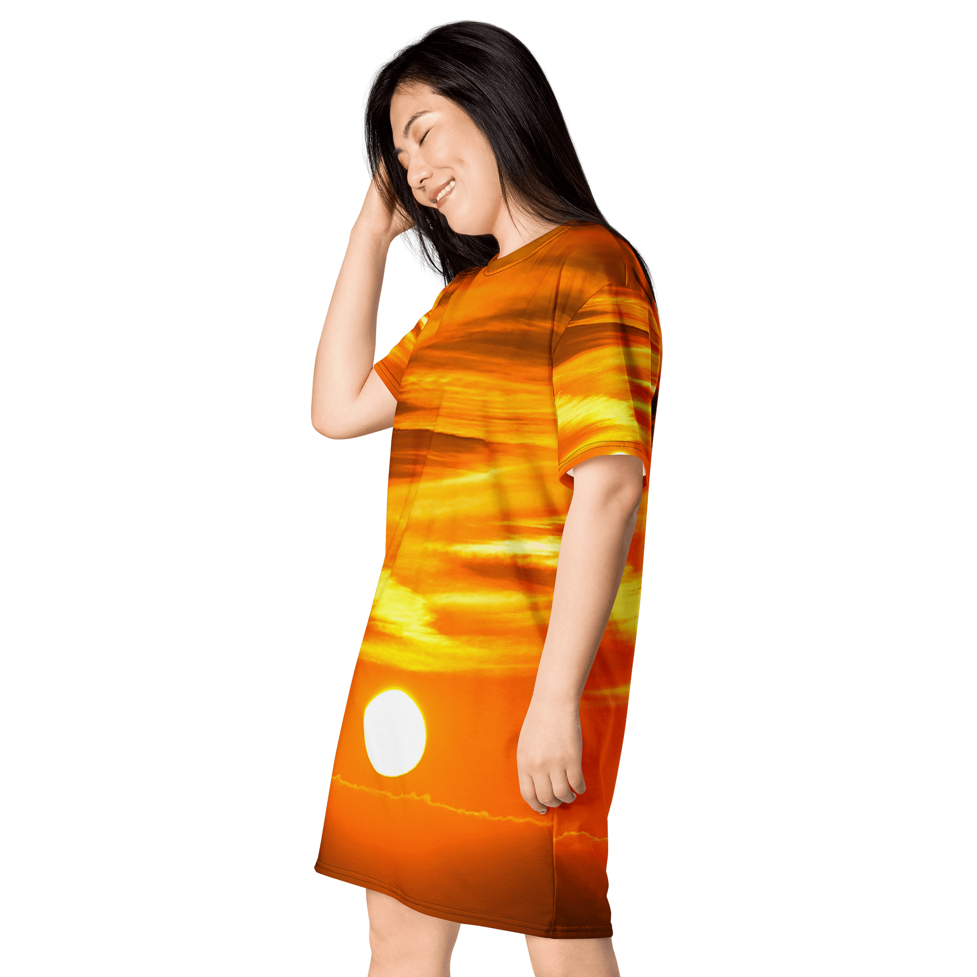 'Moods III' All-Over T-Shirt Dress product image (3)