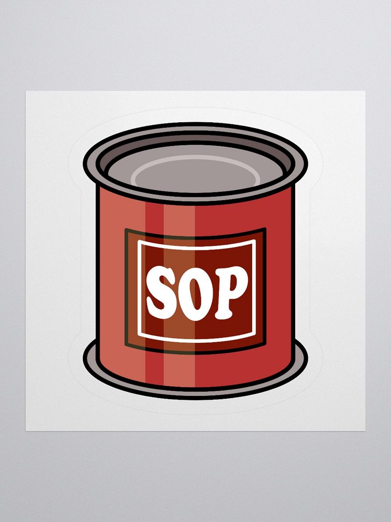 Sop Cam Sticker