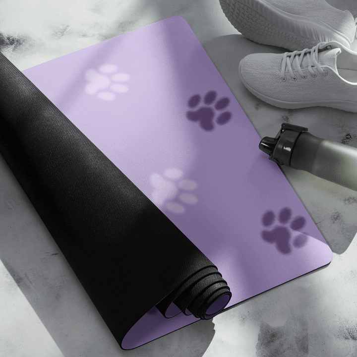 Paw Print Yoga Mat product image (1)
