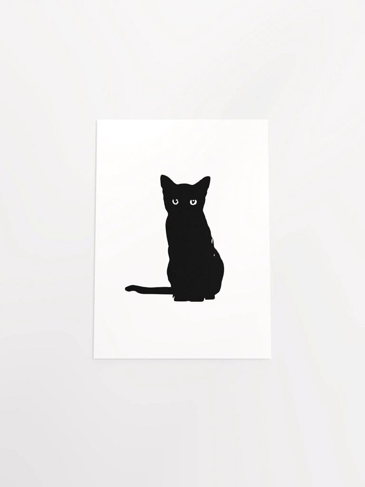 Little Black Cat Poster product image (2)