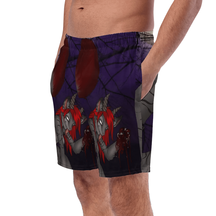 Demon's Moon All-Over Print Swim Trunks product image (9)