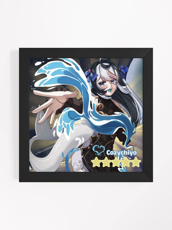 Cozychiyo Ethereal Waves Gacha Wish Squared Poster product image (8)