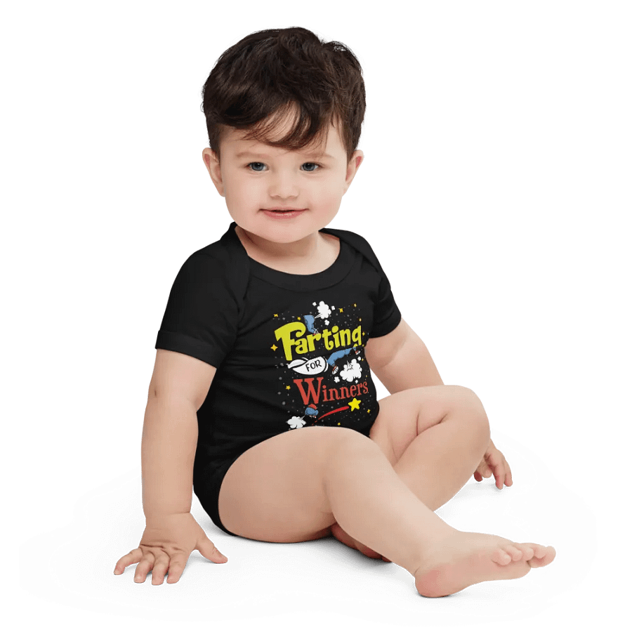Farting Is For Winners baby onesie product image (6)