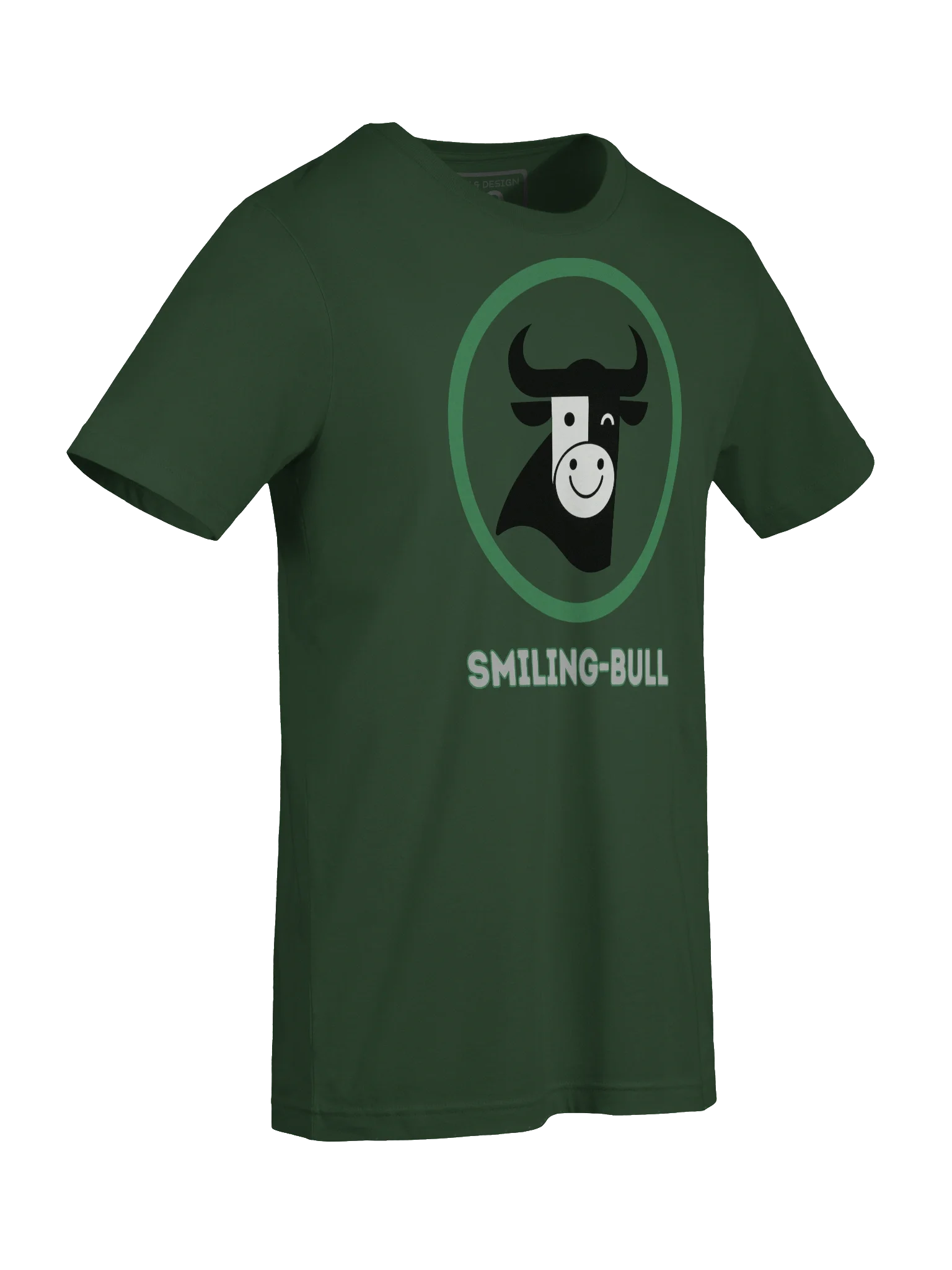 “Wink of the Bull” – Minimalist Mascot Tee by M-Art & Design product image (6)